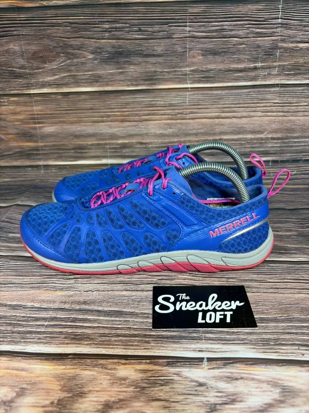 Merrell Crush Glove Women's Minimalist Cross Training Shoes Blue Size 10‎